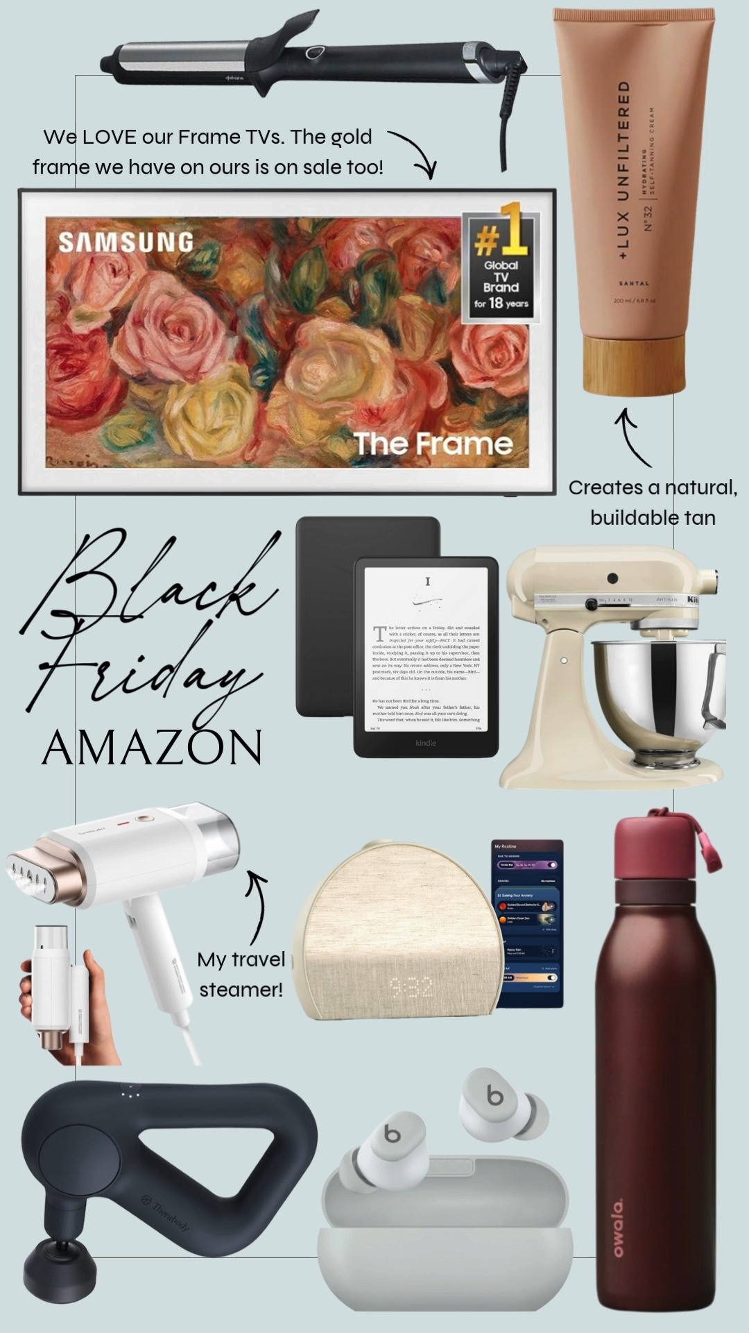 My top Black Friday finds from Amazon! 

amazon, amazon black friday, frame tv black friday, curler black friday, thergun black friday, kitchenaid black friday, black friday deals, black friday amazon deals, amazon sales
 

 #LTKCyberWeek #LTKSaleAlert