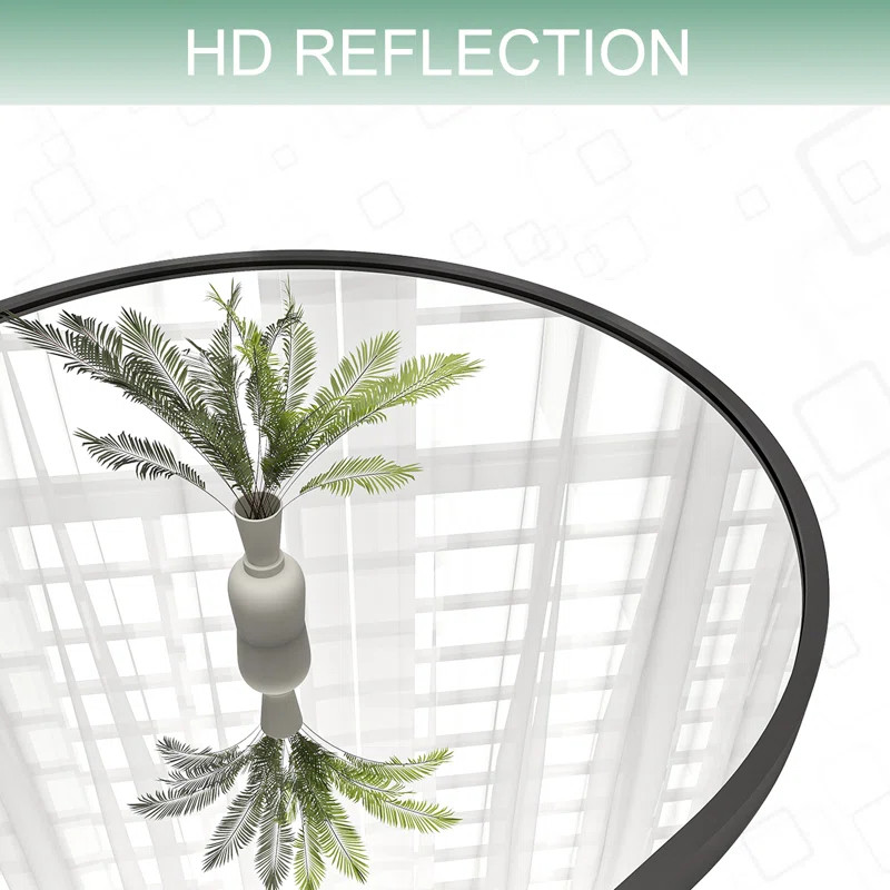 Arched Metal Oversized Full Length Mirrors Wall Mirrors with Stand | Wayfair North America