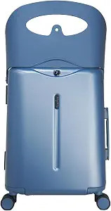 MiaMily Kids Ride-On Carry-On Suitcase with Foldable Seat, Safety Belt, TSA Lock, 4 Double Spinne... | Amazon (US)