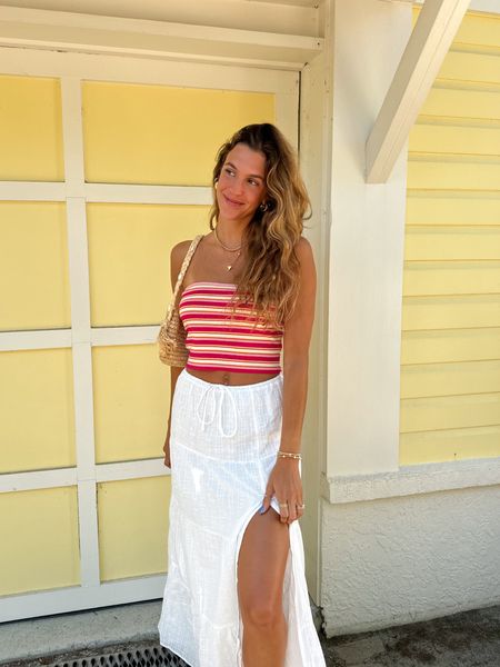 tube tops and white maxi skirts are summer staples💛🌸  code: marymargaret 

#LTKFestival #LTKfindsunder50 #LTKstyletip