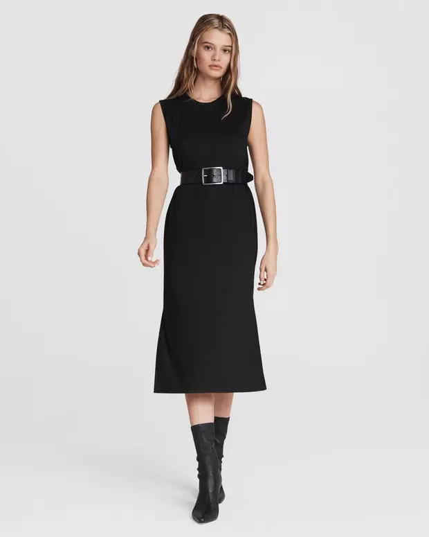 Knit Muscle Midi Dress | rag + bone