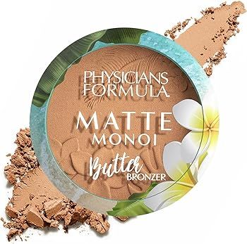 Physicians Formula Matte Monoi Butter Bronzer Matte Bronzer Powder Face Makeup, Dermatologist Tes... | Amazon (US)