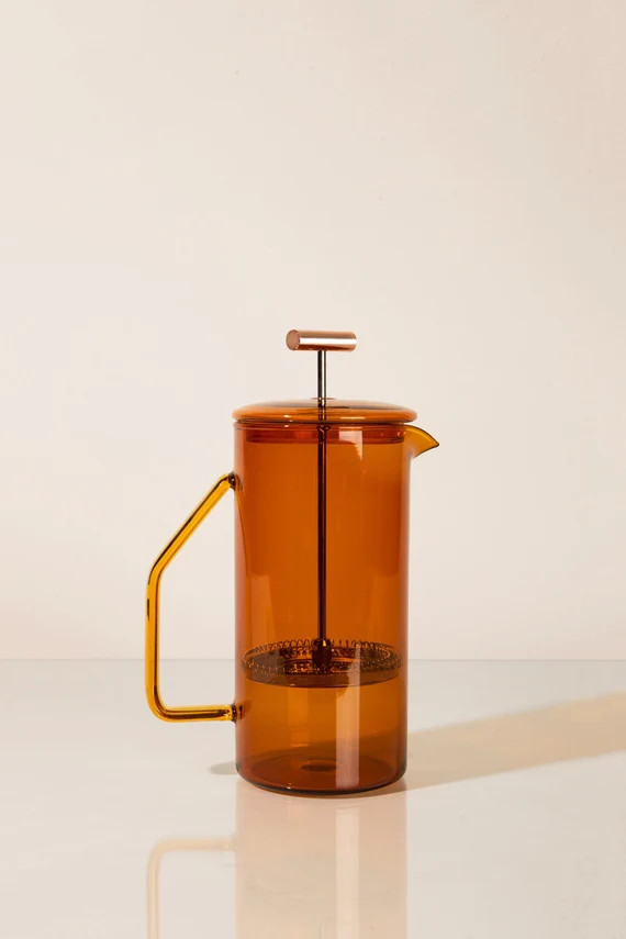 850 mL Glass French Press  Amber  Backordered Ships early | Etsy | Etsy (US)