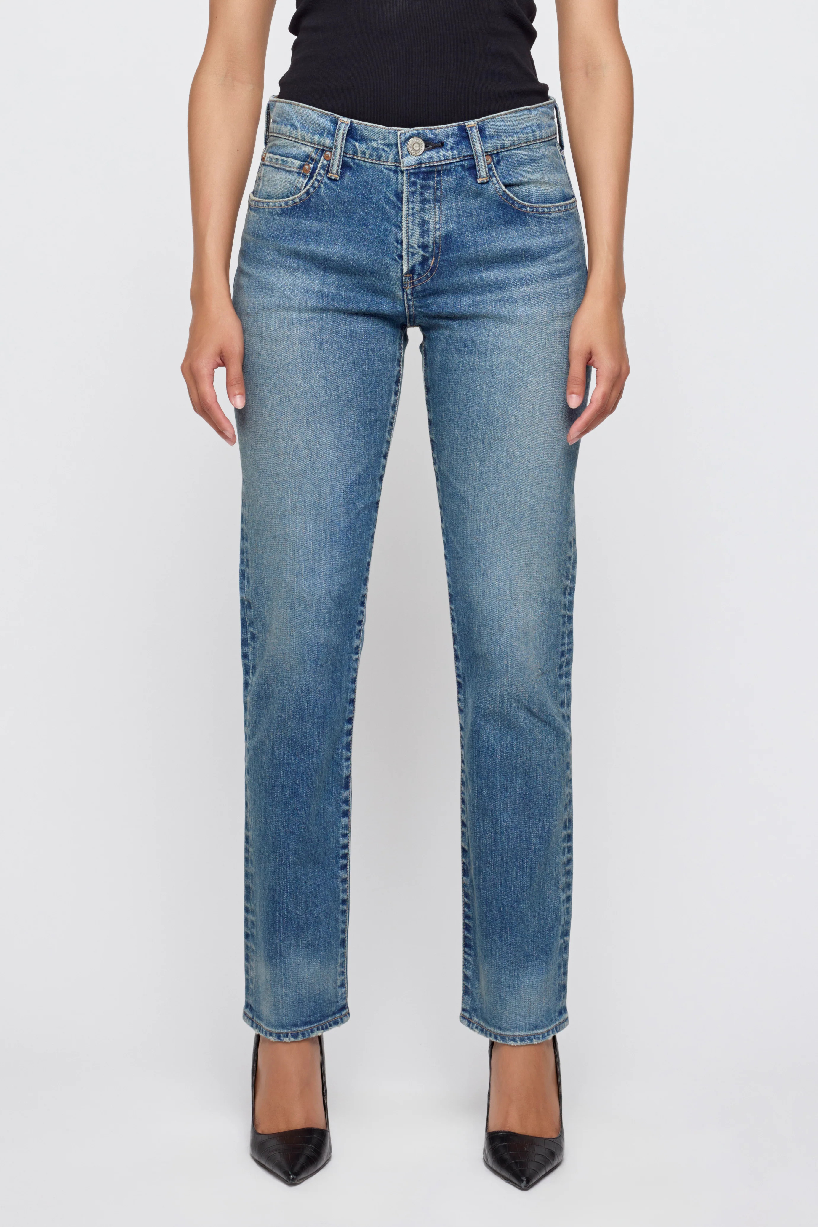 SLIM STRAIGHT - Waltham | Moussy Vintage