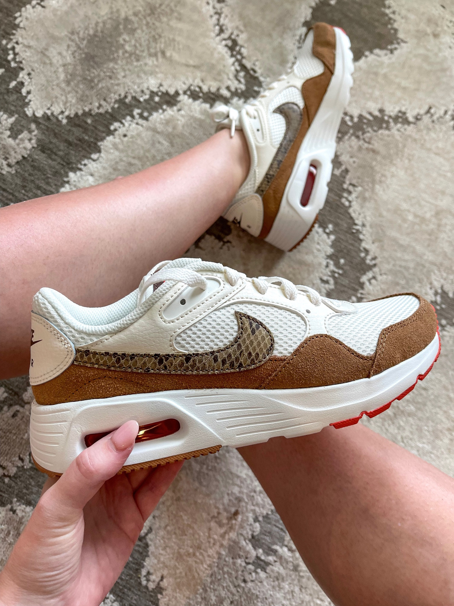 Neutral Nike sneakers.

#LTKFind #LTKstyletip #LTKsalealert