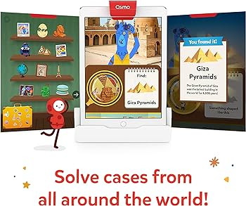 Osmo - Detective Agency - Ages 5-12 - Solve Global Mysteries - Educational Learning Games - STEM ... | Amazon (US)