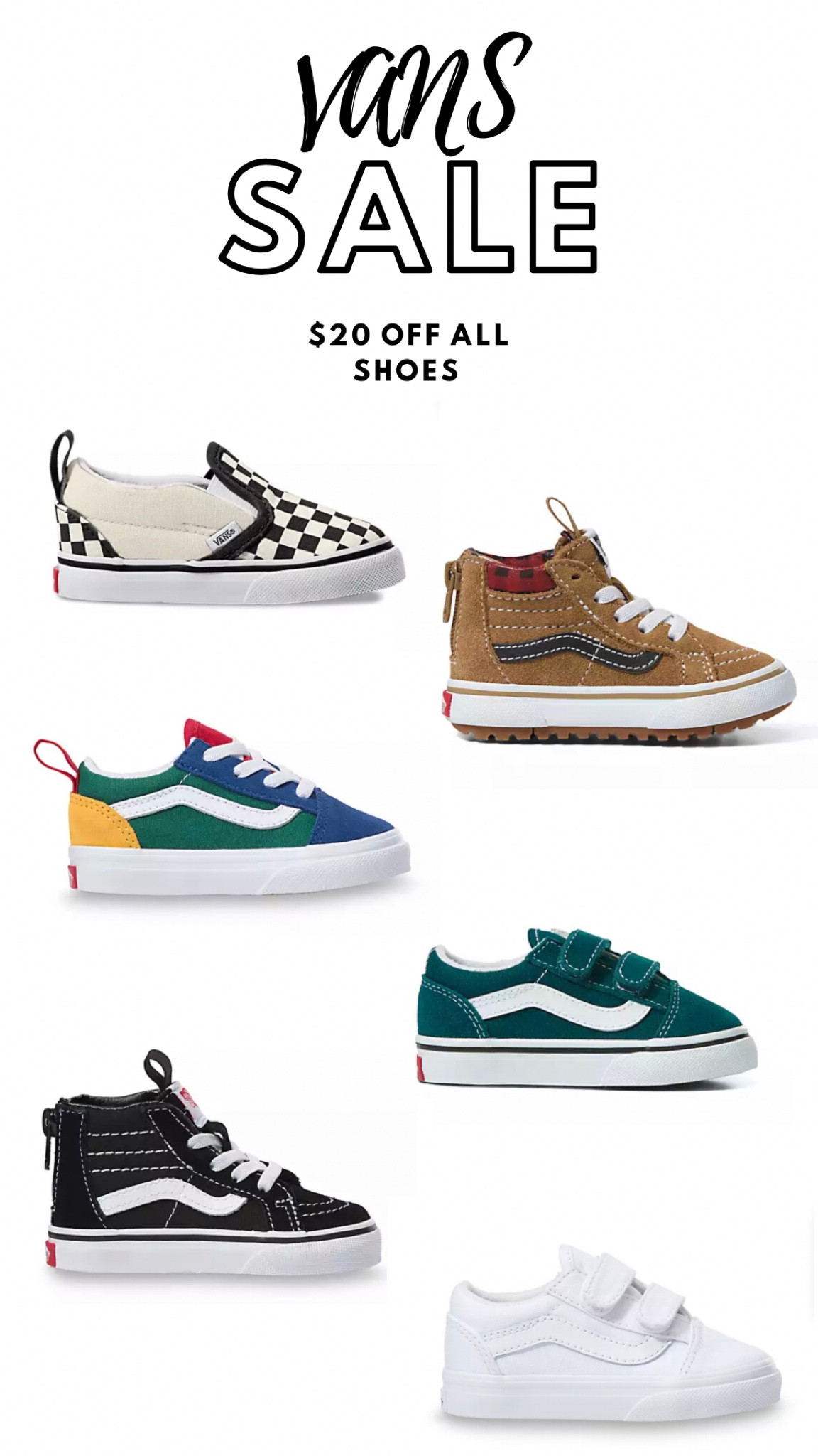 #babyvans #vans #toddlervans #babyshoes #shoes #newmom #babyboy #baby #toddler #babyfashion #babyneutrals #toddlerfashion #babyboystyle #vansshoes #babystyle #boystyle #vanssale #shoesale #vansmembers #sale

Vans sale- $20 off ALL shoes!!!!

#LTKsalealert #LTKshoecrush #LTKHoliday