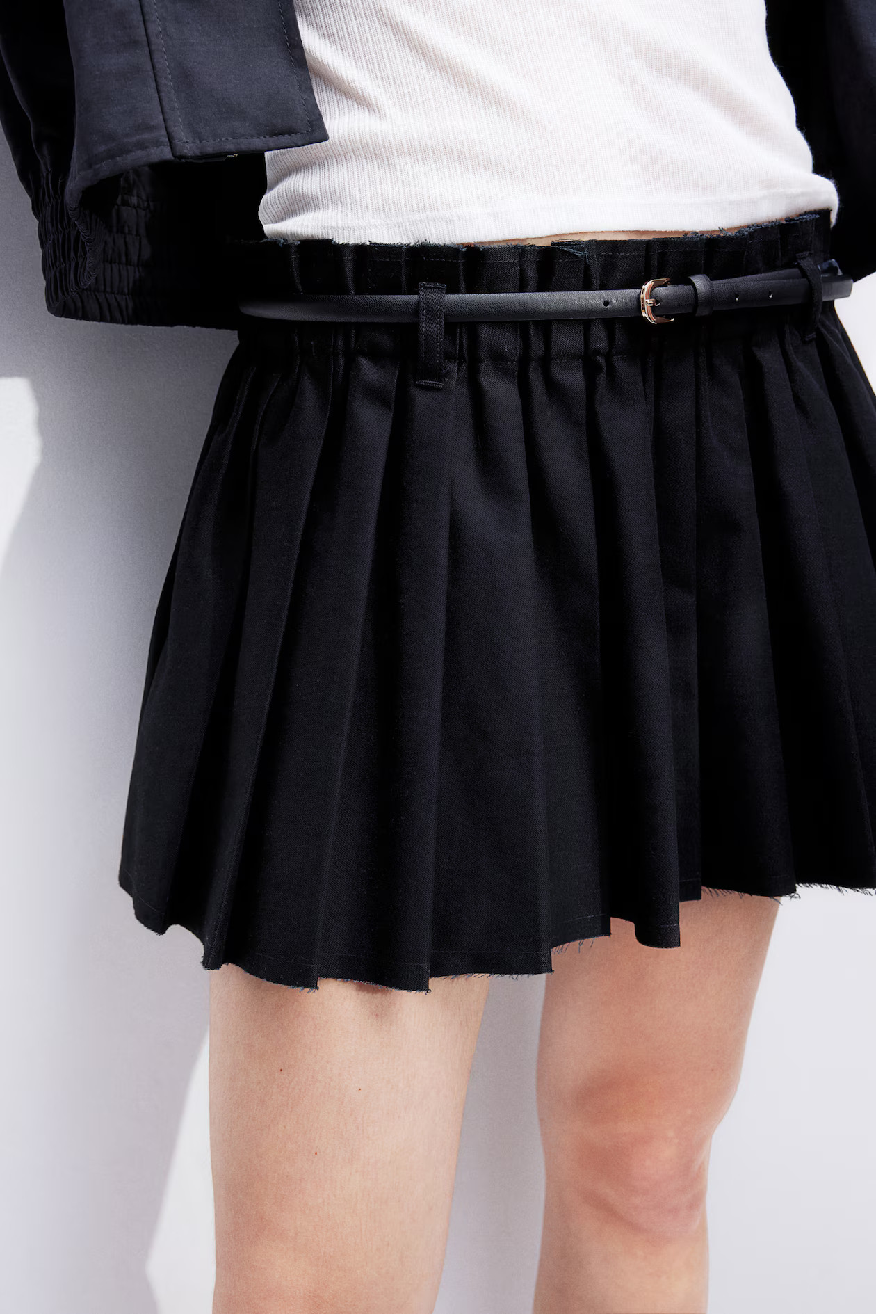 Pleated Mini Skirt | H&M (US + CA)