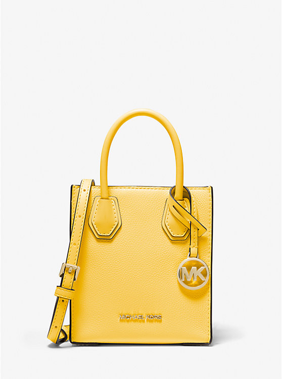 Mercer Extra-Small Pebbled Leather Crossbody Bag | Michael Kors US