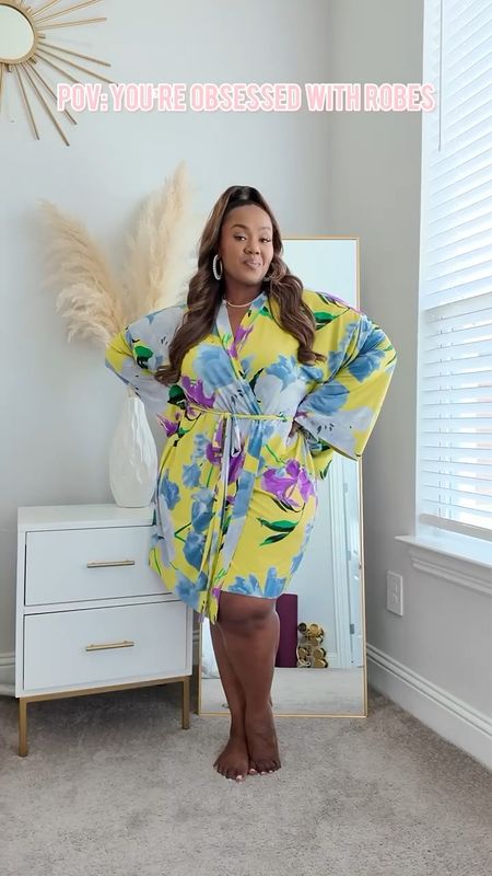 If you know me you know LOVE a good robe! Im always asked about them when I wear them in videos so I figured I'd give them a permanent place on the feed. Shop similar robes! 

#LTKStyleTip #LTKPlusSize