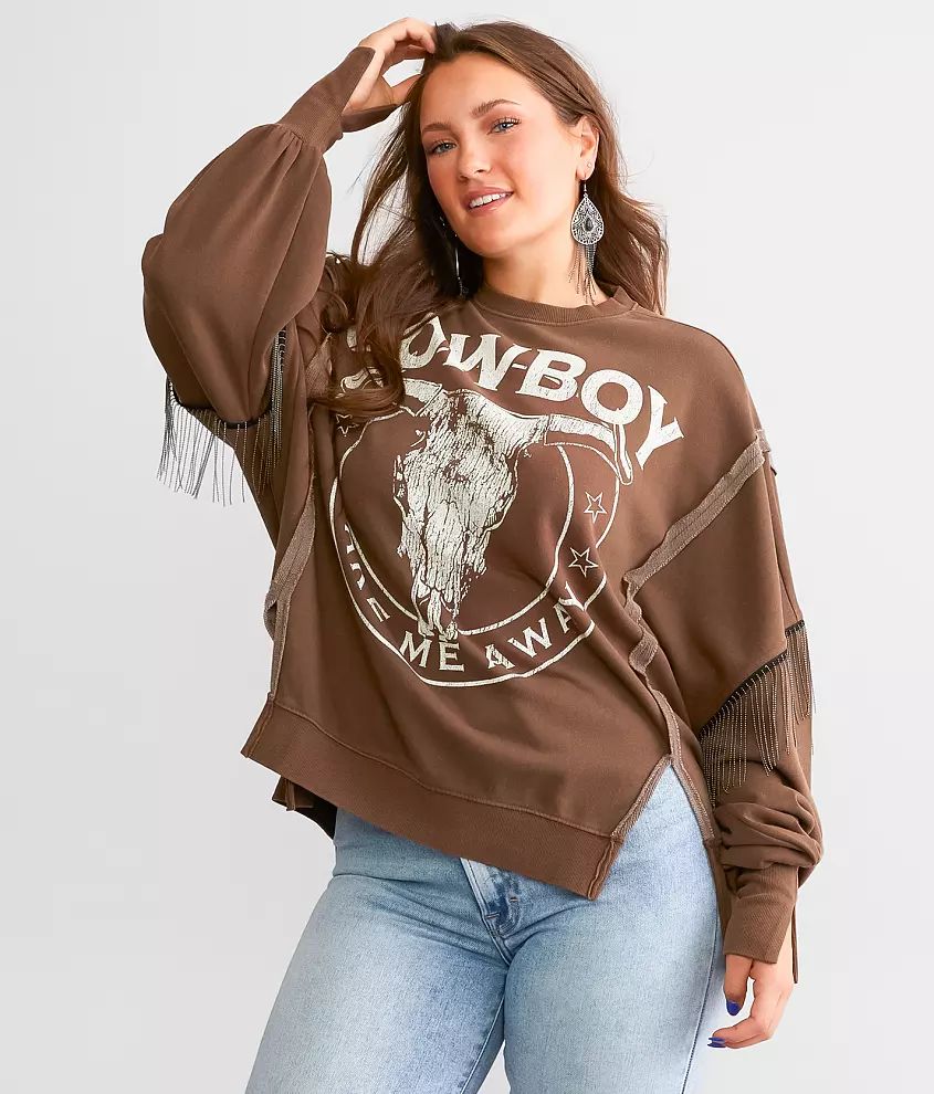 Cowboy Take Me Away Band Pullover | Buckle