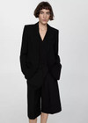 Click for more info about Straight-fit suit blazer -  Women | Mango USA