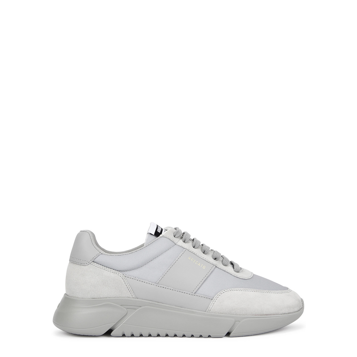 Axel Arigato Genesis Vintage Runner Panelled Canvas Sneakers - Grey - 9 | Harvey Nichols (Global)