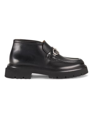 50MM Gancini Chunky Leather Loafers | Saks Fifth Avenue OFF 5TH