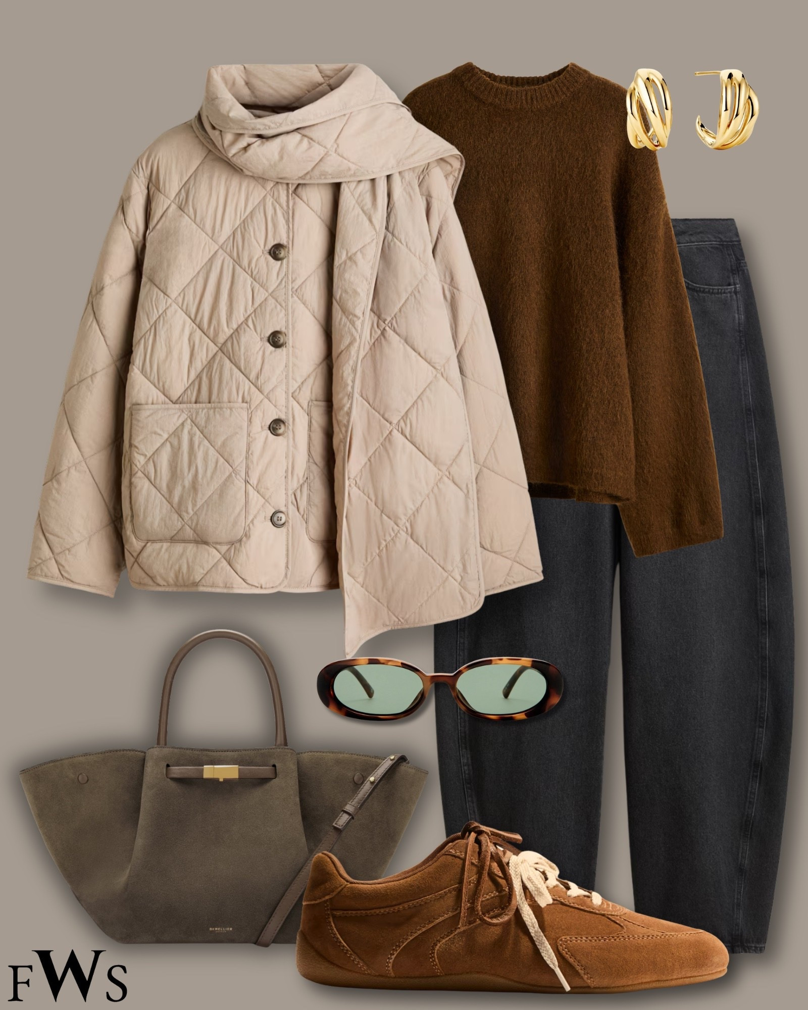 Styling a short scarf jacket 🤎

#LTKmidsize #LTKstyletip #LTKwinter