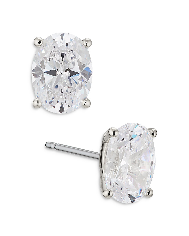 Nadri Modern Love Oval Cubic Zirconia Stud Earrings | Bloomingdale's (US)