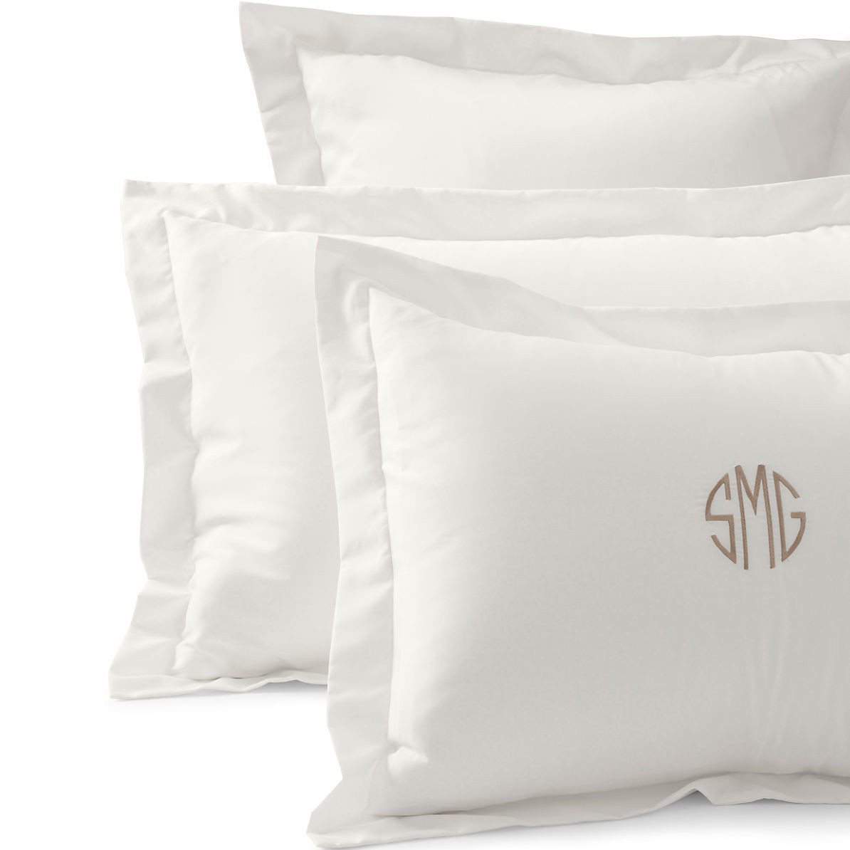 400 Thread Count Premium Supima Cotton No Iron Sateen Pillow Sham | Lands' End (US)
