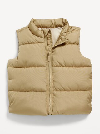 Unisex Water-Resistant Frost Free Puffer Vest for Baby | Old Navy (US)