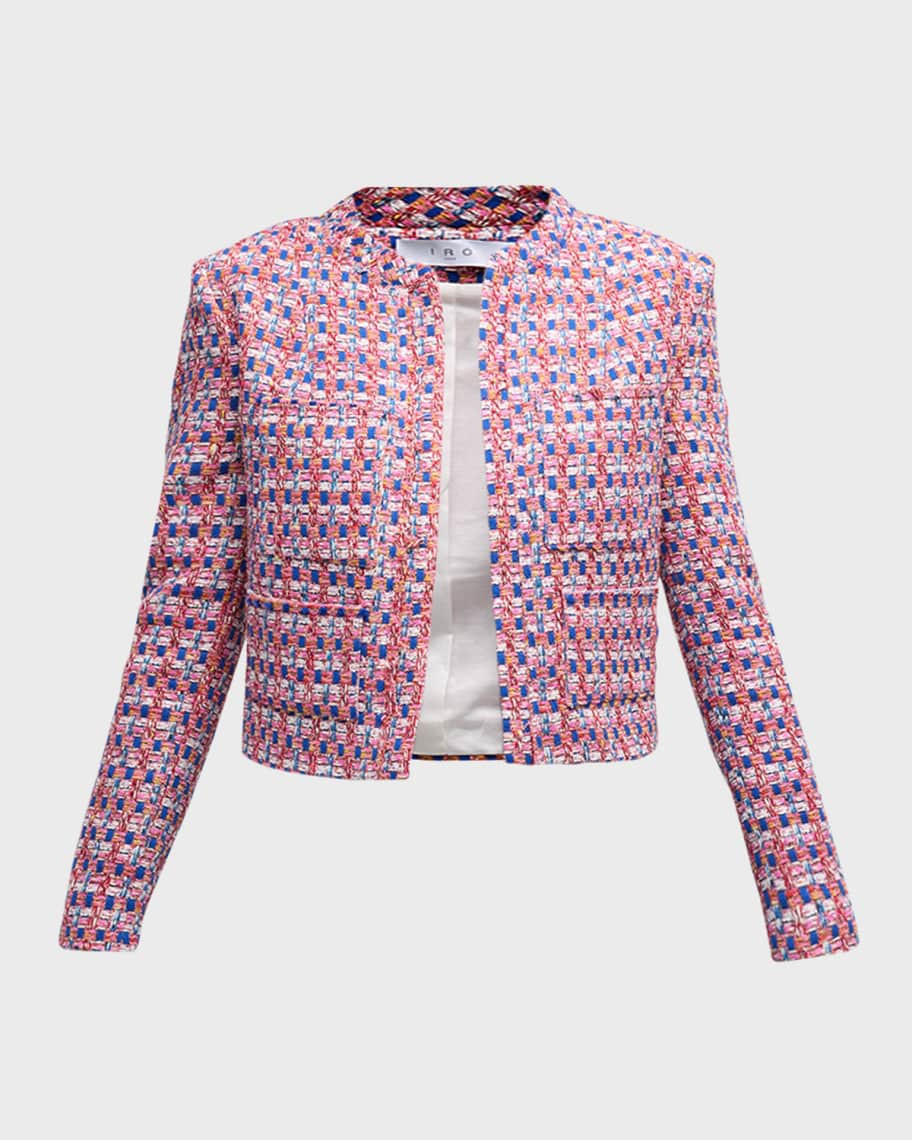 Mopa Tweed Tailored Jacket | Neiman Marcus