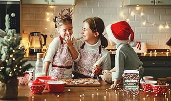 Christmas Sprinkles Bulk - 1.6 Pounds - Holiday Jimmies - Red White and Green Xmas Baking Topping... | Amazon (US)