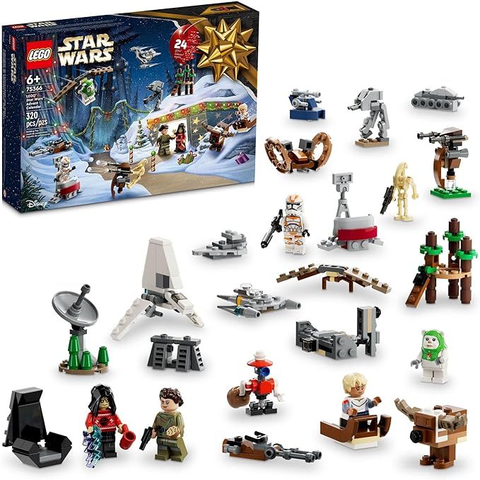 LEGO Star Wars 2023 Advent Calendar 75366 Christmas Holiday Countdown Gift Idea with 9 Star Wars ... | Amazon (US)