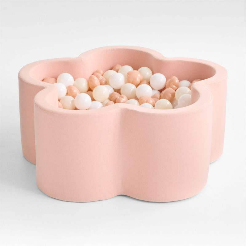 Baby and Toddler Flower Pop-Up Ball Pit with Flower Balls + Reviews | Crate & Kids | Crate & Barrel