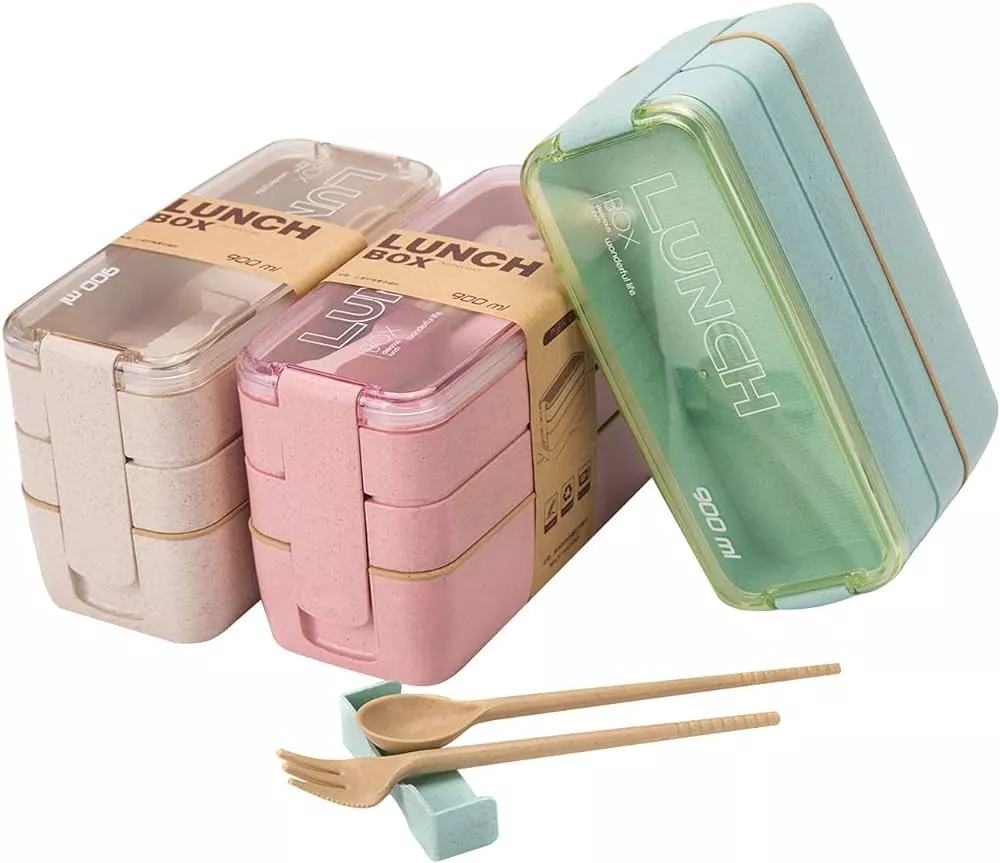 Rarapop 3 Pack Stackable Bento Box … curated on LTK