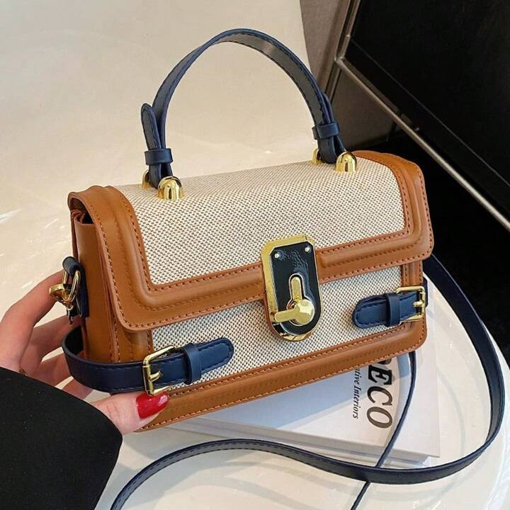 High-End Small Bag Women's Bag 2025 New Fashion Summer Crossbody Bag Internet Celebrity Popular Versatile Hand-Held Small Square Bag, Bags Ladies Elegant | SHEIN