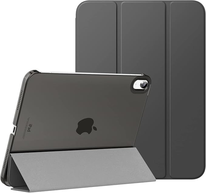 MoKo for iPad 10th Generation Case 2022, Slim Stand Hard PC Translucent Back Shell Smart Cover Ca... | Amazon (US)