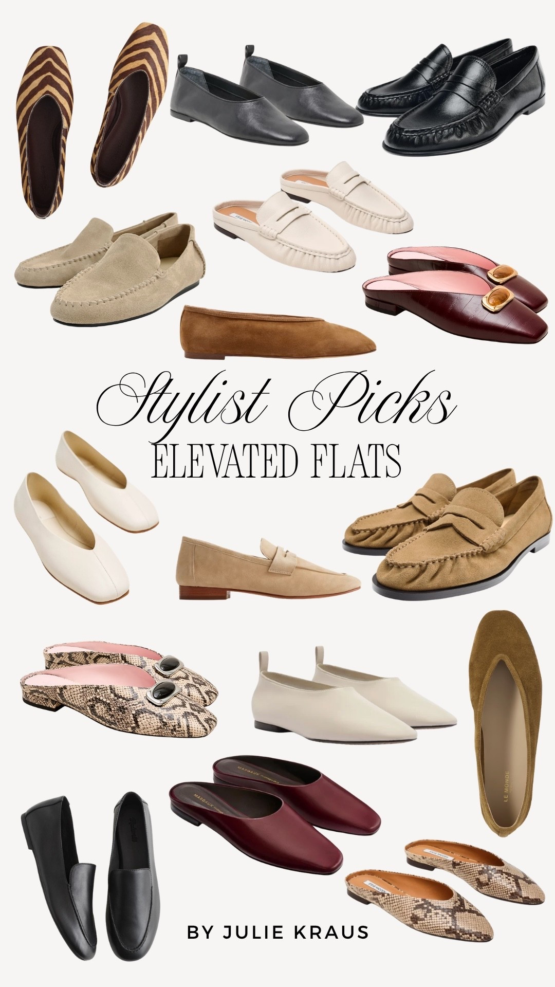 Fall flats and loafers!
