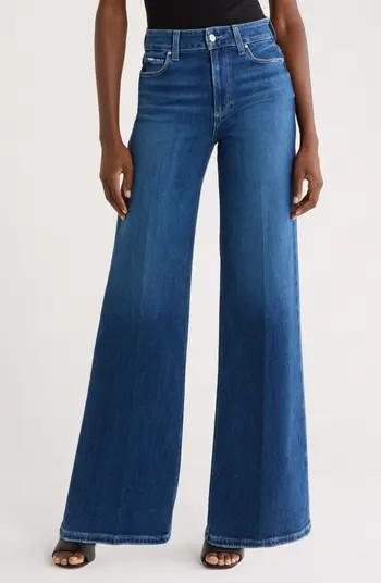 PAIGE Anessa High Waist Wide Leg Jeans | Nordstrom | Nordstrom