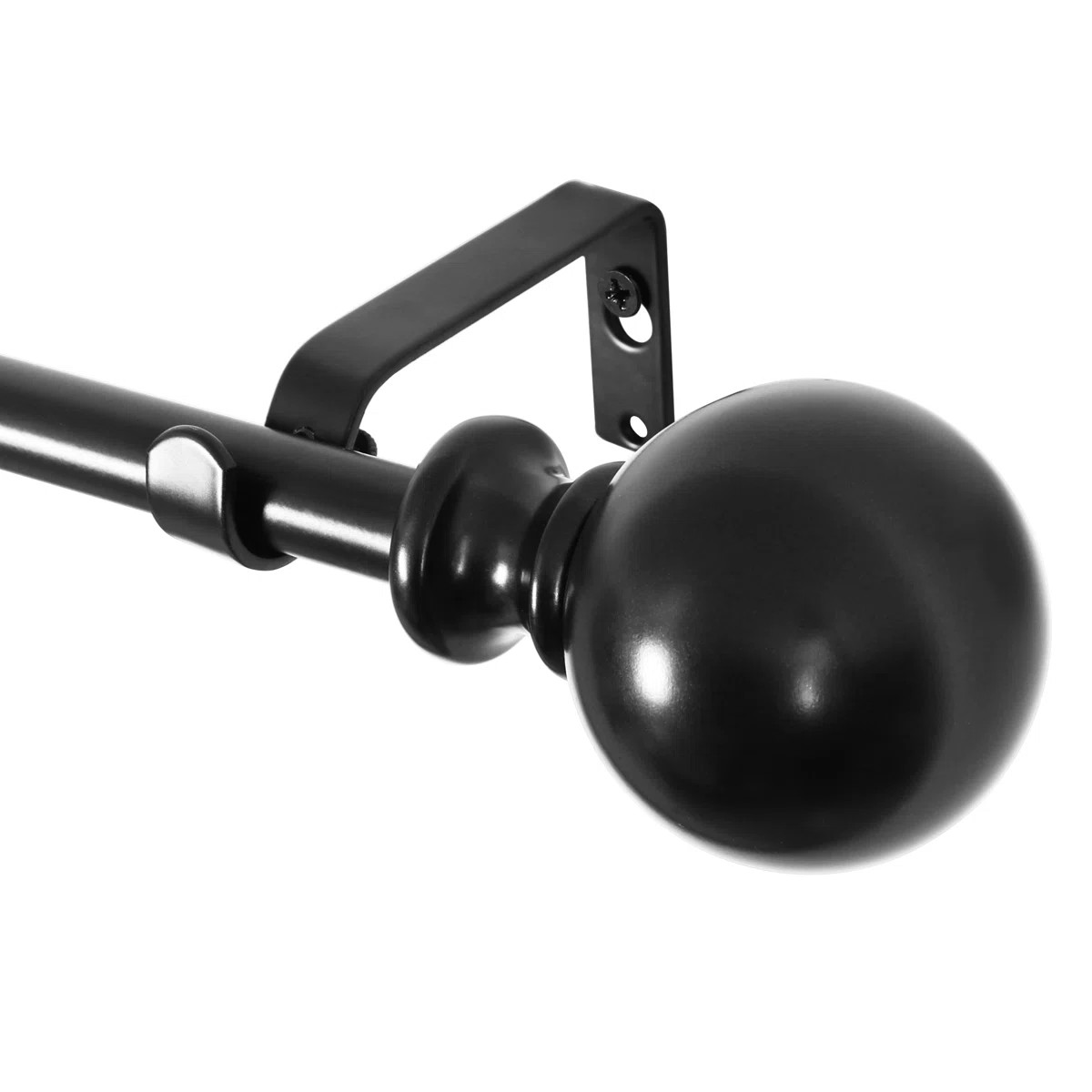UTOPIA ALLEY Wall Mounted Gursharan 5/8 Inch Curtain Rod - Curtain Rods, Adjustable Drapery Rods | Wayfair North America