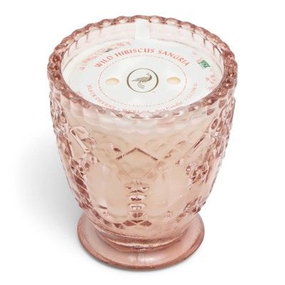 7oz Glass Jar Candle Wild Hibiscus Sangria - Floral Collection - Opalhouse™ | Target