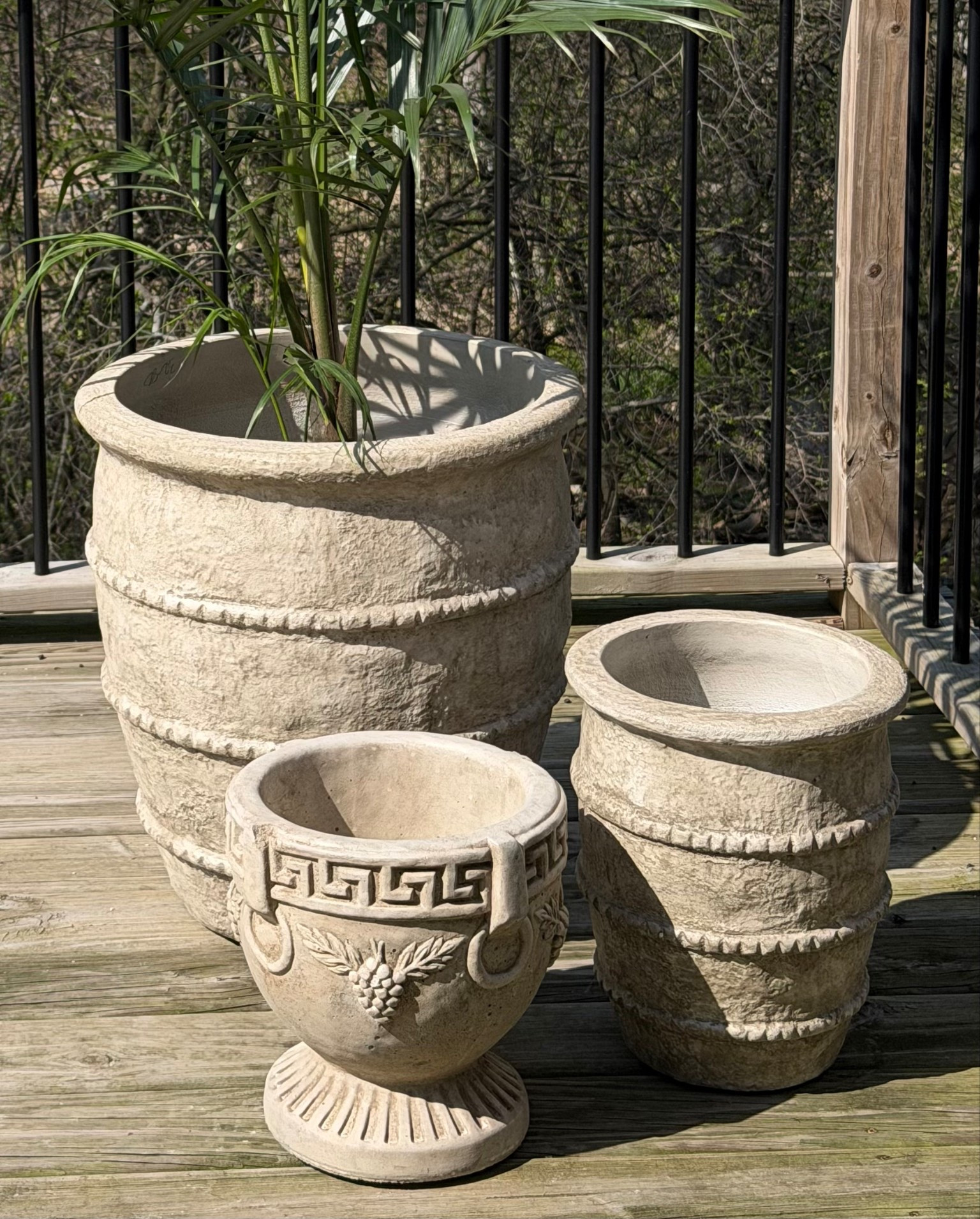 Cement planters 🪴

#LTKSeasonal #LTKHome