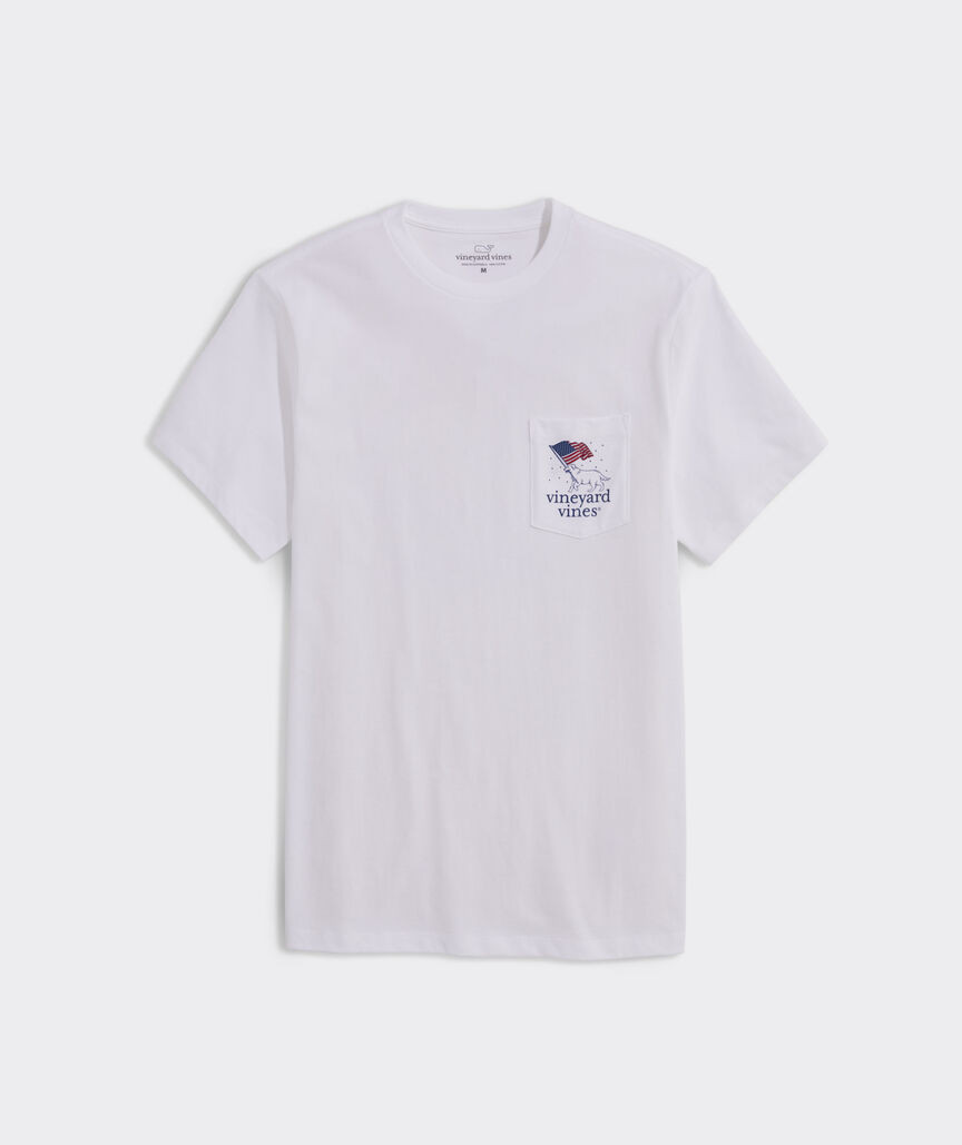 Americana Dog Short-Sleeve Pocket Tee | vineyard vines