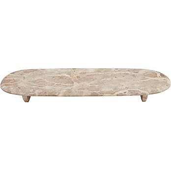 Mud Pie Marble Riser Board; 7" x 20" | Amazon (US)