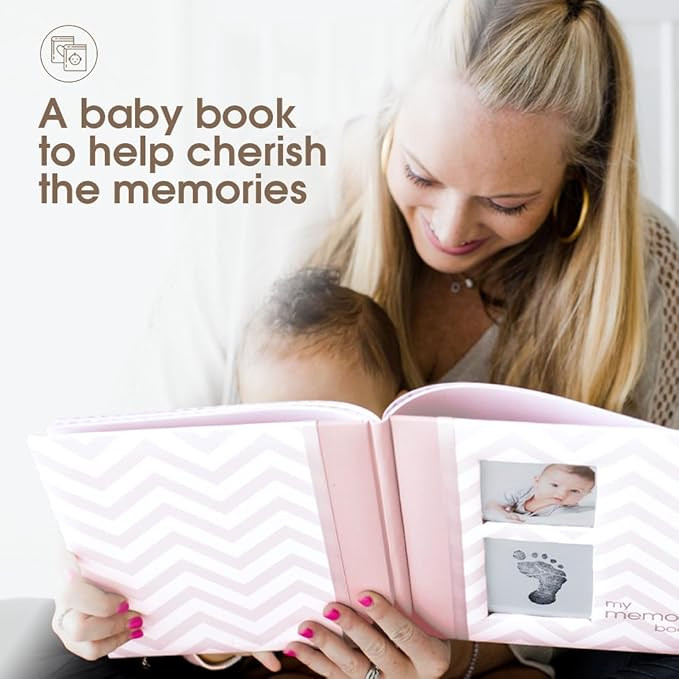 Pearhead Baby Memory Book, First 5 Years Baby Milestone Book, Pregnancy Journal, Gender Neutral N... | Amazon (US)