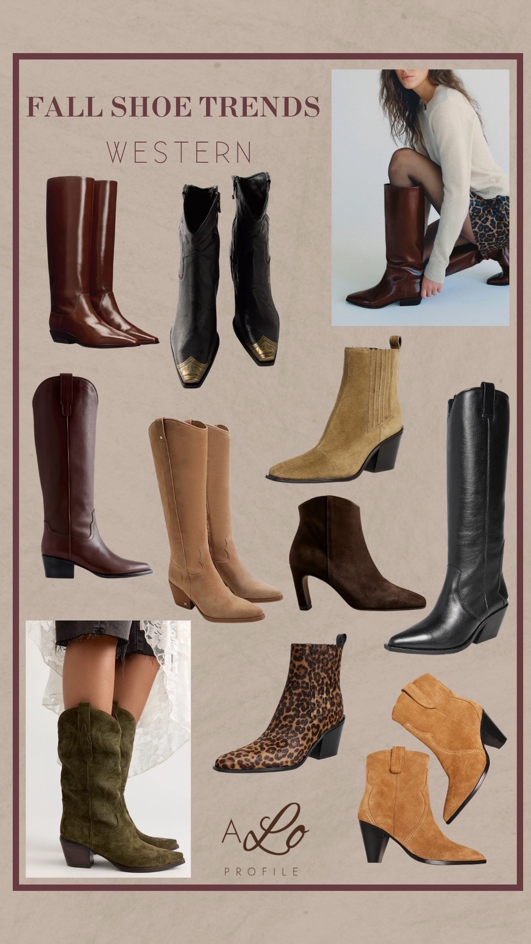 Fall Shoe Trends: Western // fall shoes, fall shoe trends, trending shoes for fall, fall style, fall outfits, fall wardrobe, fall fashion, fall trend forecast, fall shoes, fall boots, fall heels, fall shoes on trend