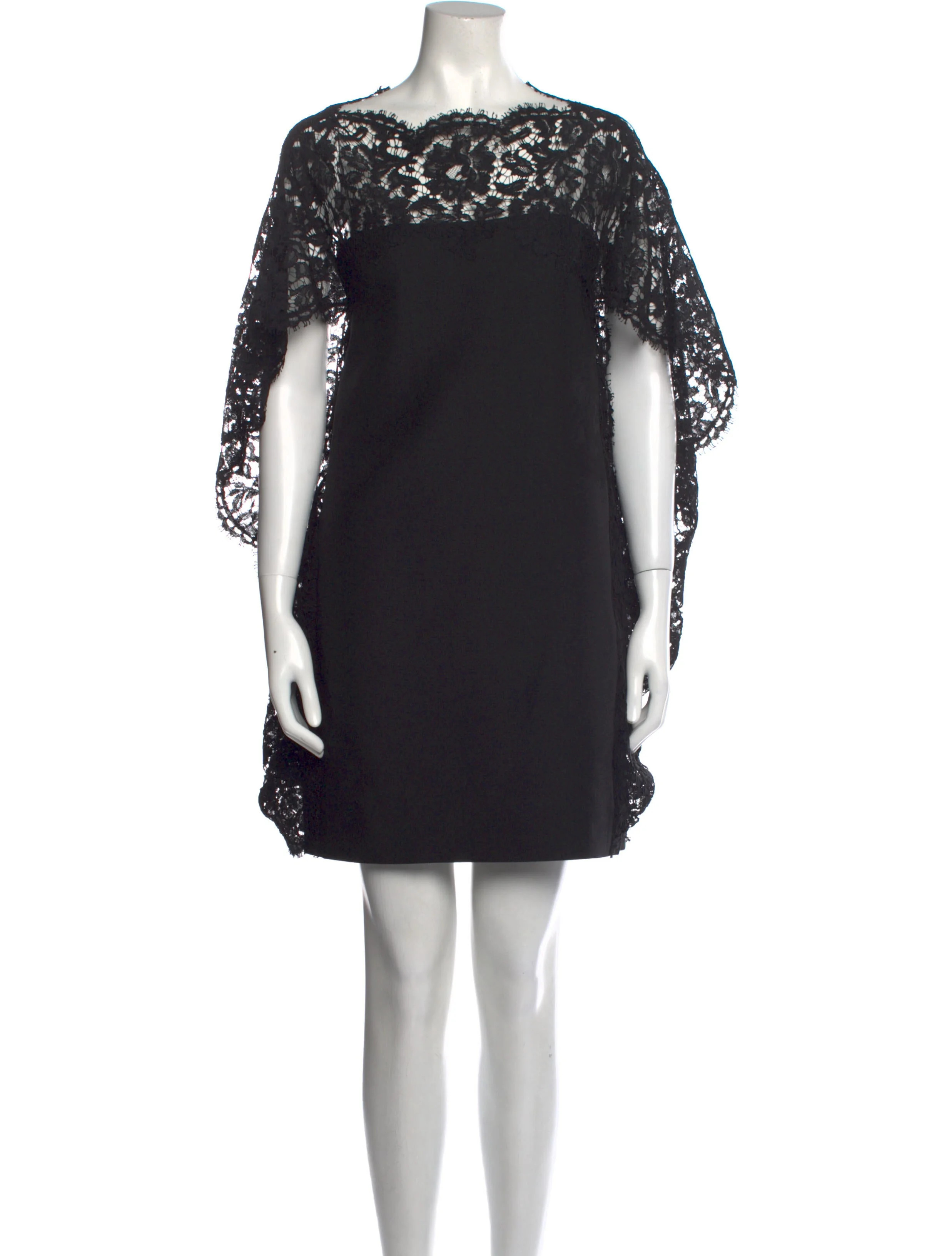 Bateau Neckline Mini Dress | The RealReal