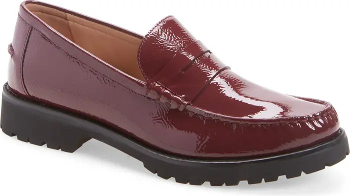 Treena Lug Penny Loafer (Women) | Nordstrom