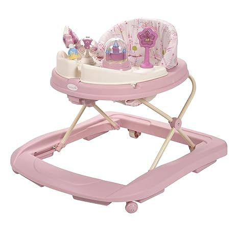 Disney Baby Princess Walker with Wheels, Pink Baby Walkers and Activity Center for Infants | Amazon (US)