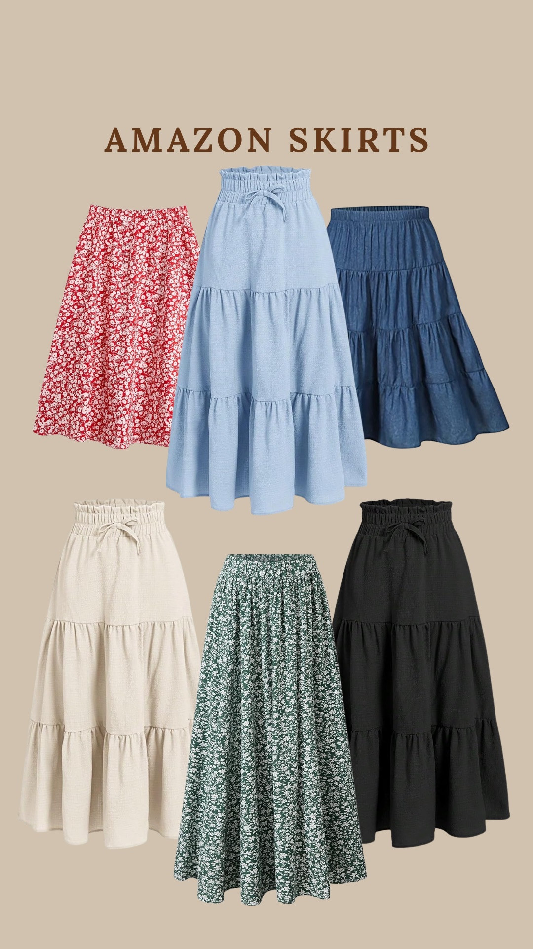 Perfect modest skirts from Amazon

#LTKootd #LTKmomlife #LTKgrwm