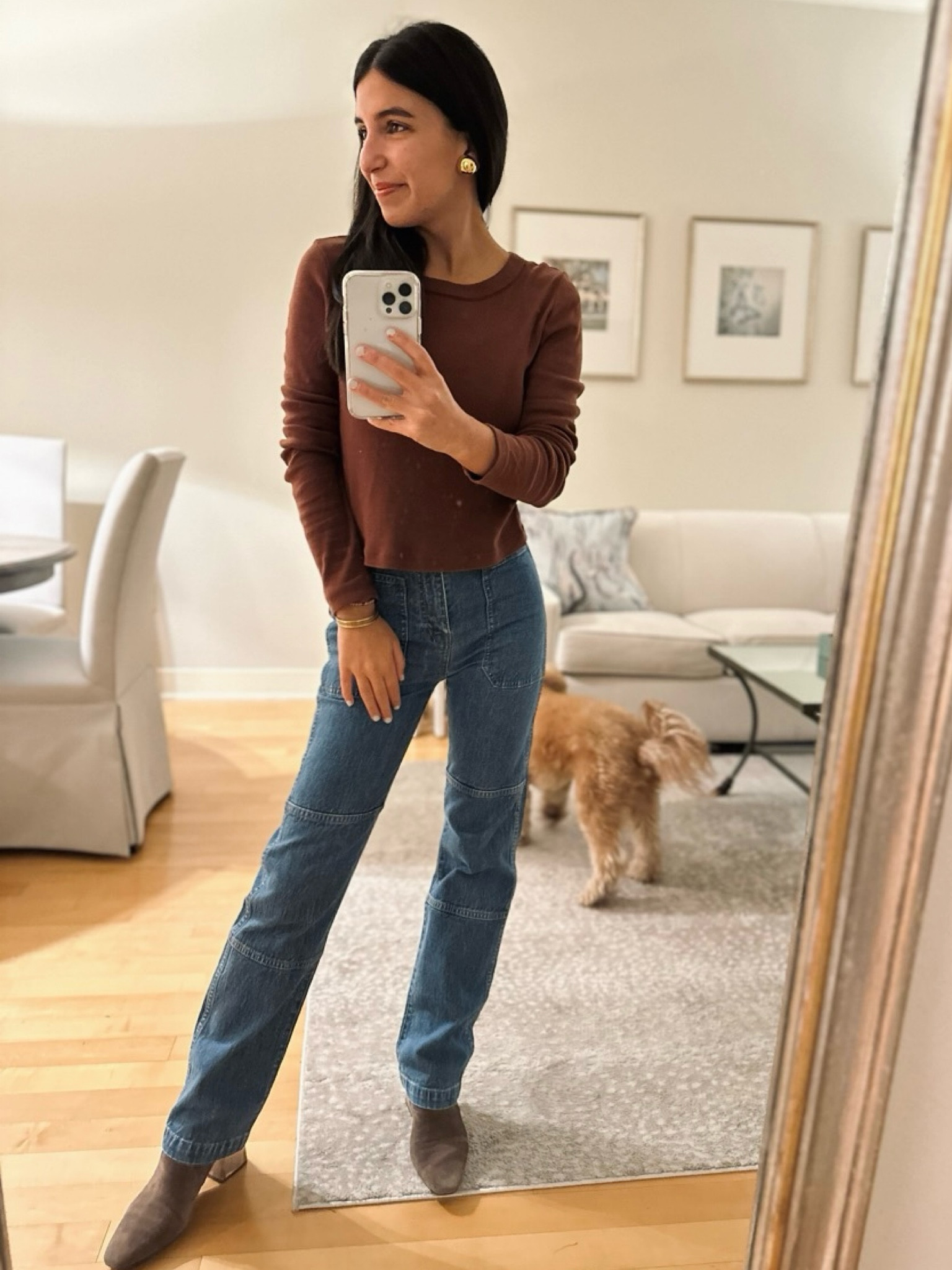 Obsessed with my new madewell utility denim 🤌🏻

#LTKGiftGuide #LTKfindsunder100