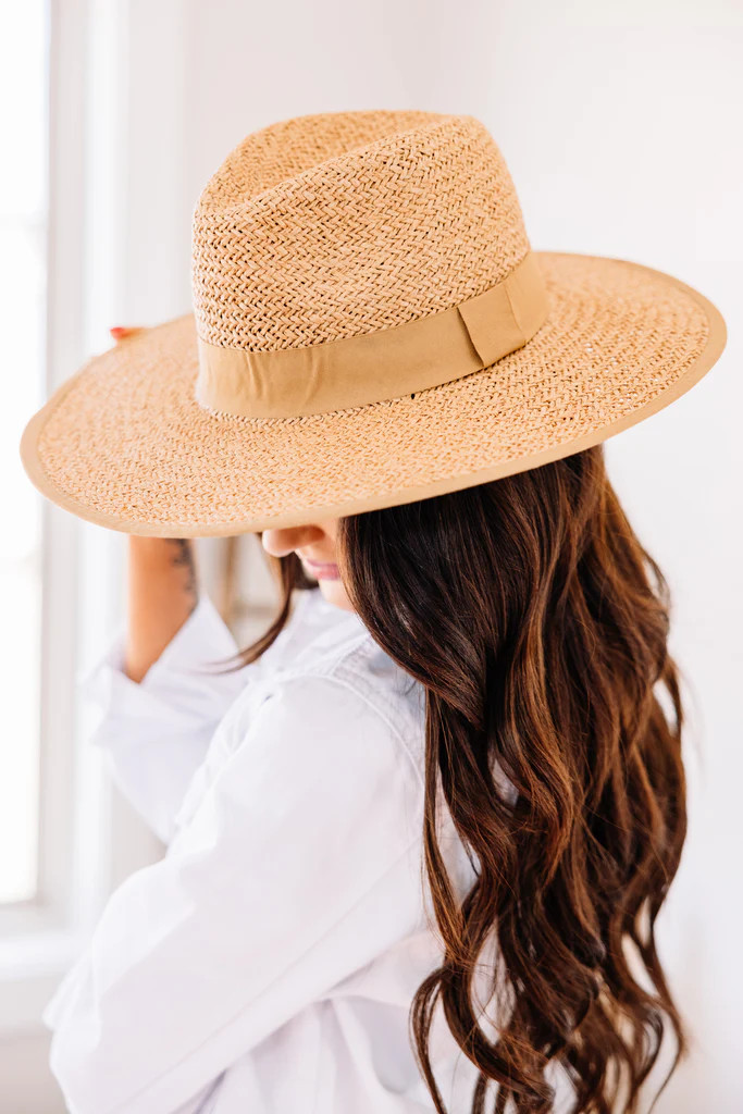 Find The Sun Tan Brown Straw Hat | The Mint Julep Boutique