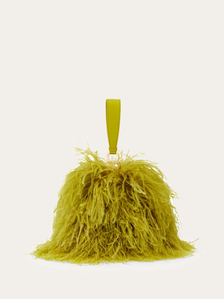 Double Gancini mini clutch | Ferragamo