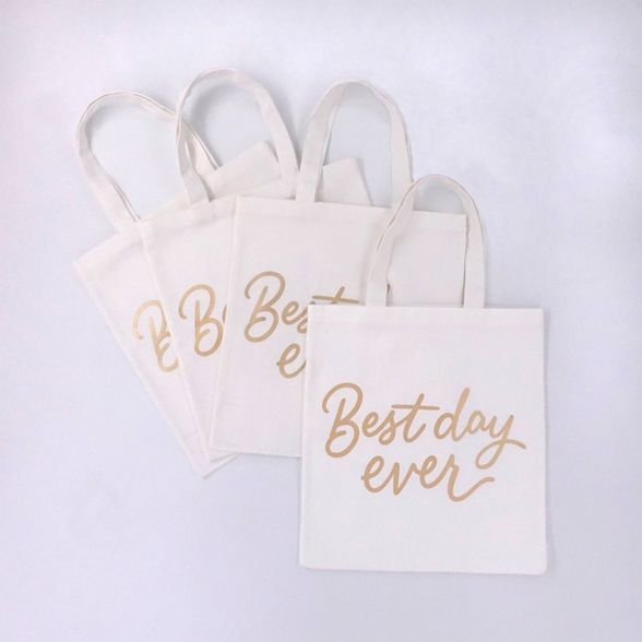 4ct Totes 'Best Day Ever' - Bullseye's Playground™ | Target