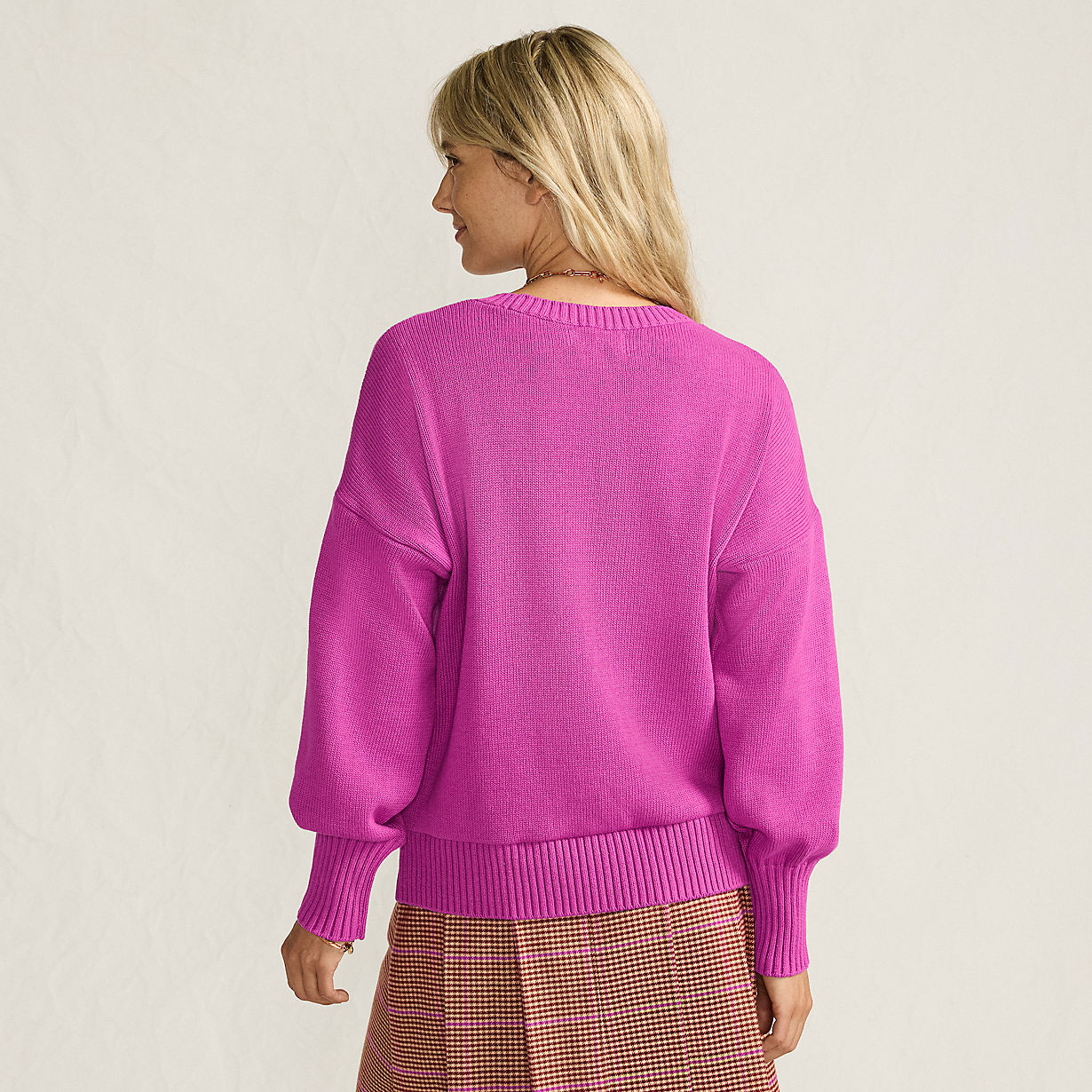 Women's Drifter Jersey Crewneck Sweater | Lands' End (US)