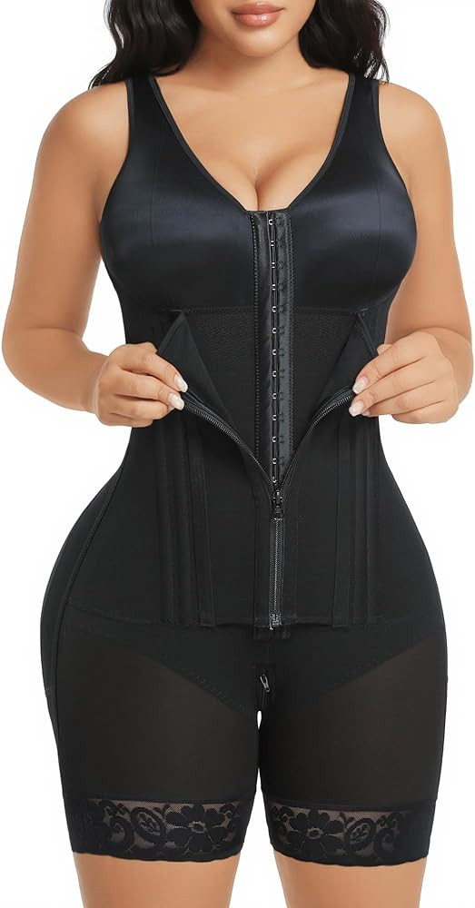 YIANNA Overbust Fajas Colombianas Shapewear for Women Tummy Control Body Shaper Girdles Post Surg... | Amazon (US)