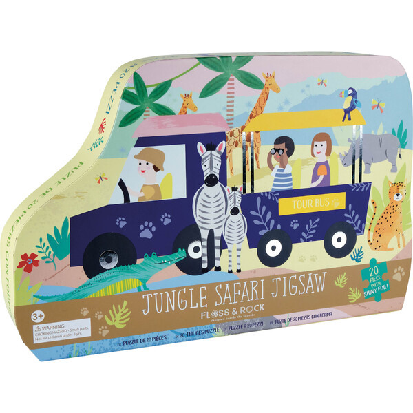 Jungle Safari 20-Piece Puzzle | Maisonette