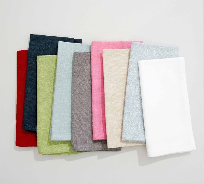 Organic Cotton Casual Napkins | Pottery Barn (US)